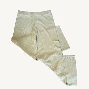Sincerely Jules Light Sage Green Knit Wide Leg Cargo Style Pants Size XL